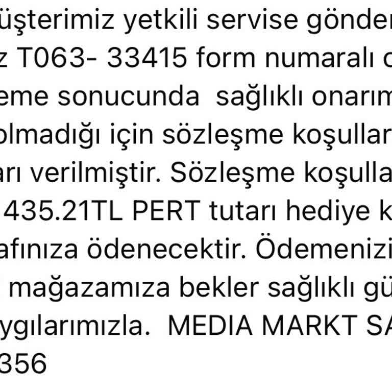 Kasko Varken Tablet İadesi Yerine Hediye Çeki Şoku