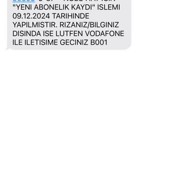 Rızam Dışında Yapılan Abonelik Kaydı Ve İletişim Sorunu
