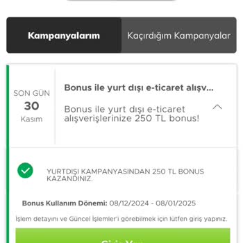 BonusFlaş Kampanya Kazanım Sorunu