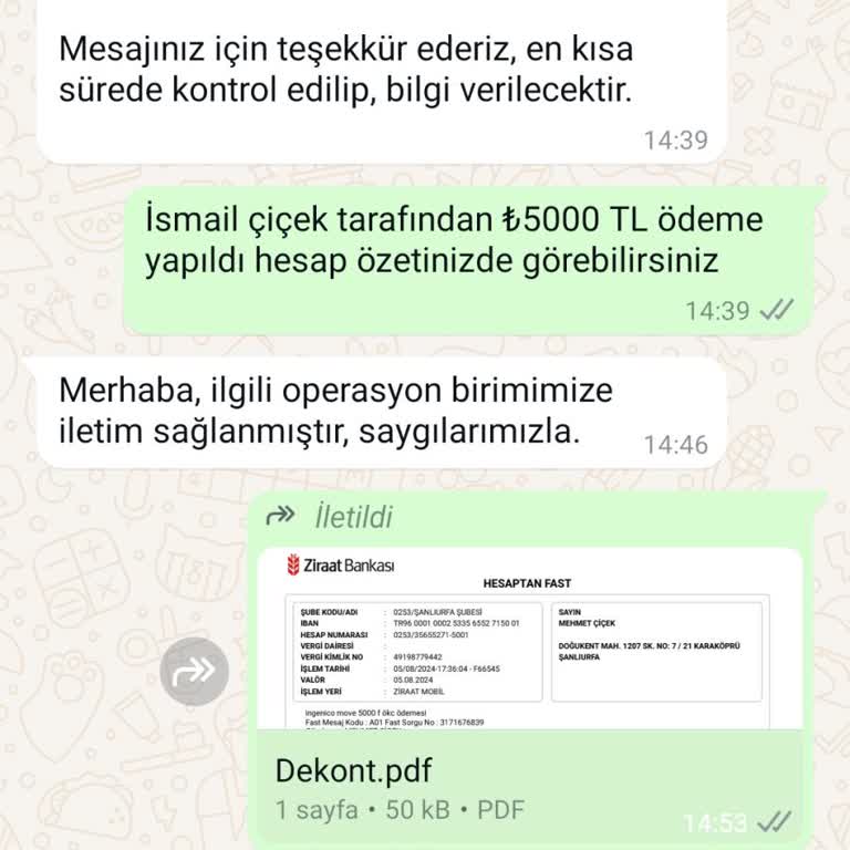 Ödeme İadesi Bekleyen Müşteri Şikayeti