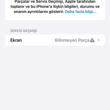 Sıfır İphone'da Bilinmeyen Parça Sorunu Ve Destek Eksikliği