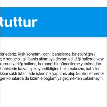 Bahis Mağduriyeti: İade Edilmeyen Para Ve Yanıltıcı Bilgilendirme