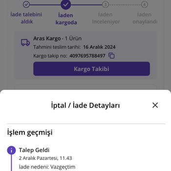 Yanlış Model Siparişinde İade Süreci Sorunu