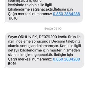 Bağcık Sorunu Ve Yetersiz Müşteri Hizmetleri