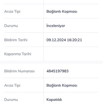 Sürekli Bağlantı Kopmaları Ve Yetersiz Teknik Destek
