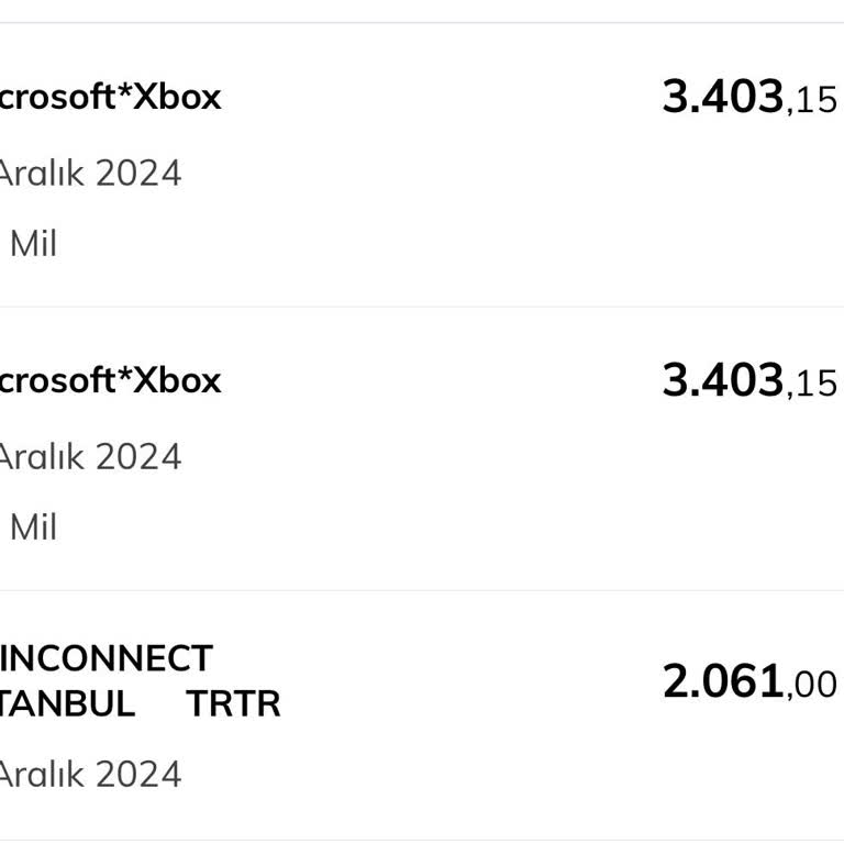 Xbox Üzerinden İzinsiz İşlemlerle Karşılaştım