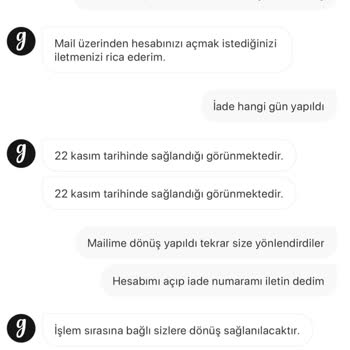 Gardrops'ta İade Sürecinde Yaşanan Sorunlar Ve Müşteri Hizmetleri Deneyimi