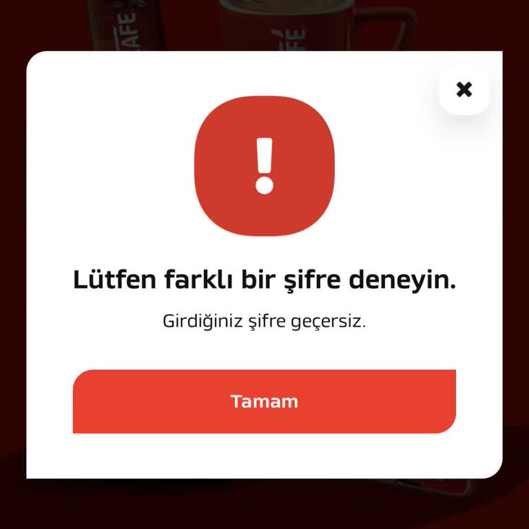 Nescafe Çekilişine Katılamama Sorunu