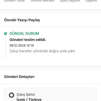 Kargo Teslimatında Sorumluluk Ve İletişim Eksikliği