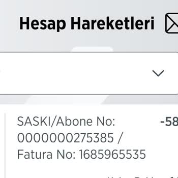 Ödenmemiş Su Faturası Sorunu