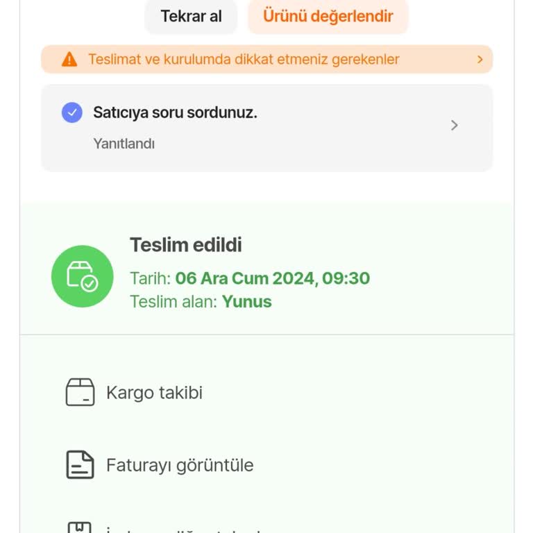 Yanlış Teslimat Ve İletişim Eksikliği