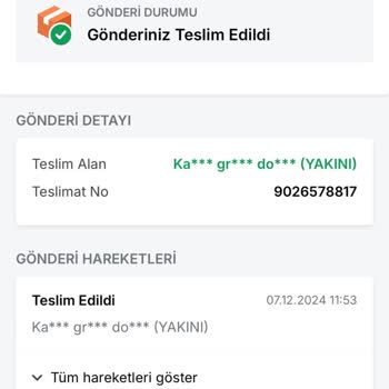 Teslim Edilmeyen Siparişler Ve Çözüm Bulunamaması