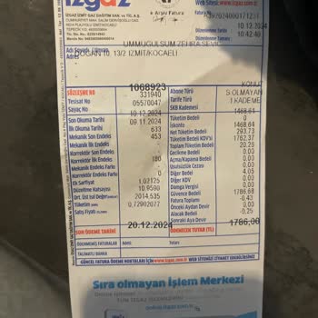 Beklenmedik Yüksek Fatura Şoku