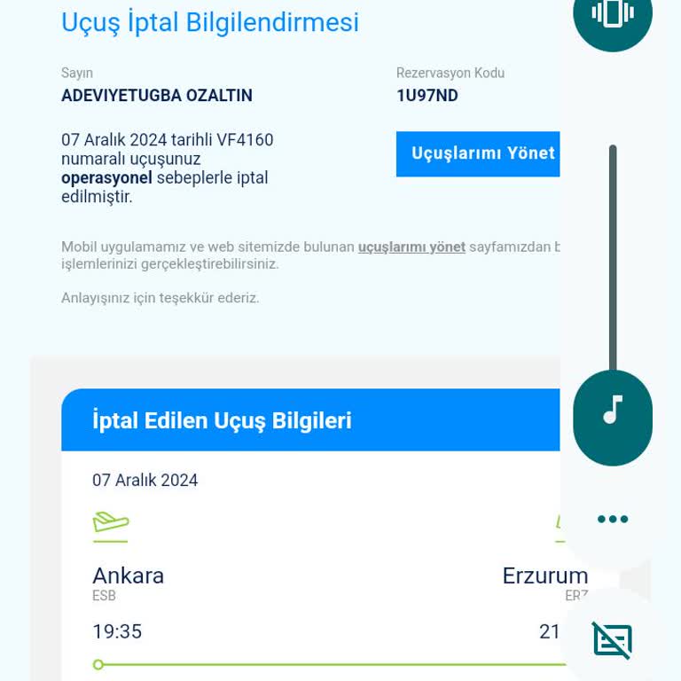 Uçuş İptali Ve Mağduriyet: Ajet Firması İle Yaşanan Sorun