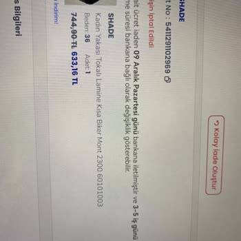 LCW Online Siparişim Habersiz İptal Edildi: Shade Mont Mağduriyeti