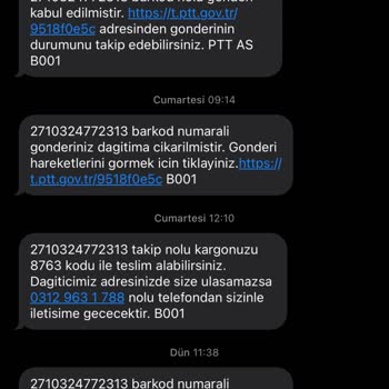 Kayıp Kargo Ve İletişimsizlik Sorunu