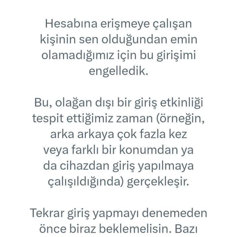 Hesap Giriş Sorunları Ve Yetersiz Destek