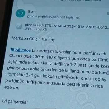 Urart Gümrüksüz Mağaza Avolta Firmasından Aldığım Parfüm Kokmuyor!