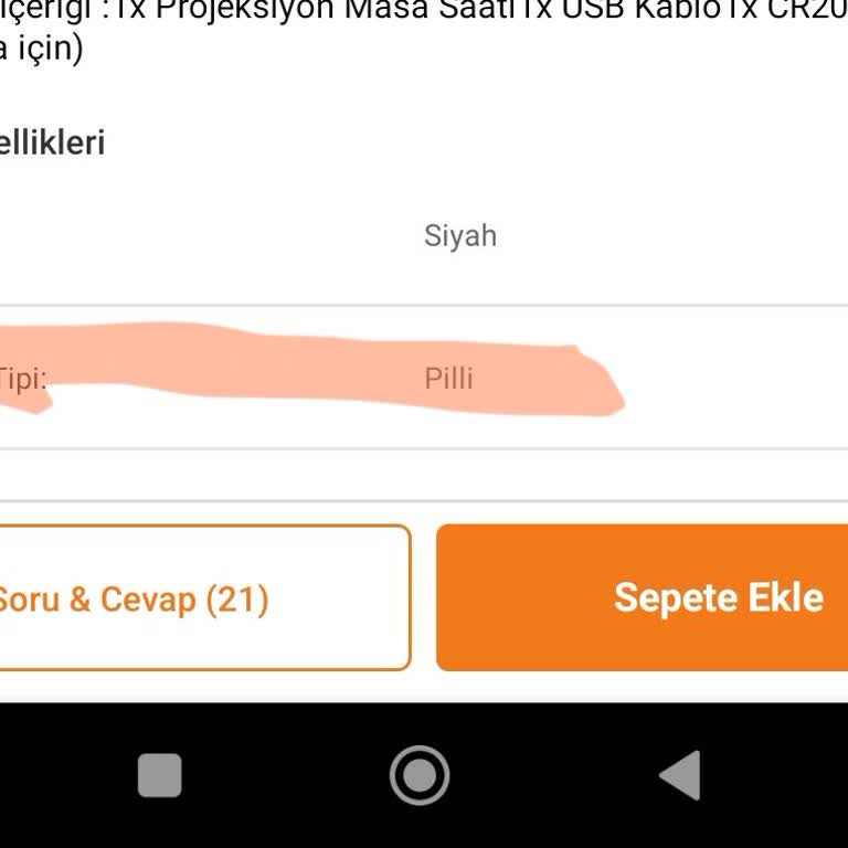 Çalışmayan Saat Ve Çelişkili İade Süreci