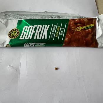 Gofrik Ürünün İçinden Çıkan Taş Parçası Şoku
