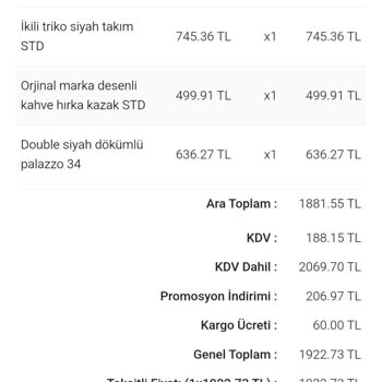Siparişin Ulaşmaması Ve İade Sorunu