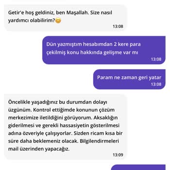 Getir Büyük'te Çifte Çekim Mağduriyeti