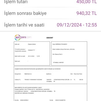 Hesaptan Para Çekildi, Paket Yüklenmedi!