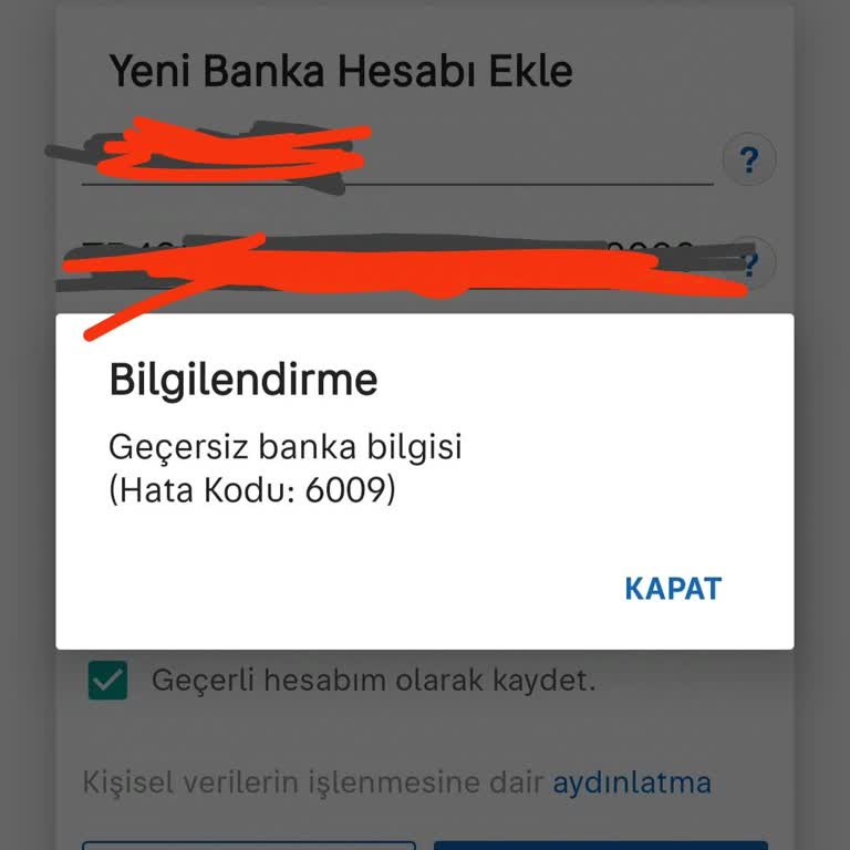 Param Güvende Hatası: Error Code 6009 İle İşlem Engeli