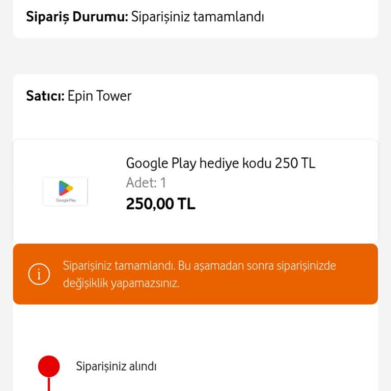 Epin Tower Şikayeti