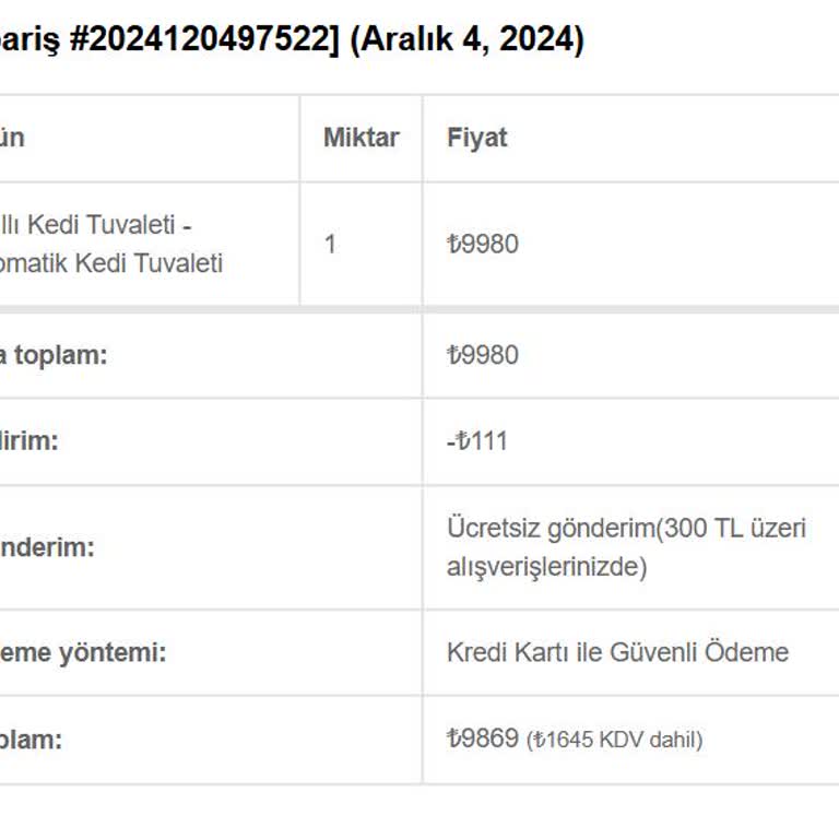 Kochler'den Aldığım Ürün İçin Yanıltıcı Bilgilendirme Ve Kötü Müşteri Hizmeti