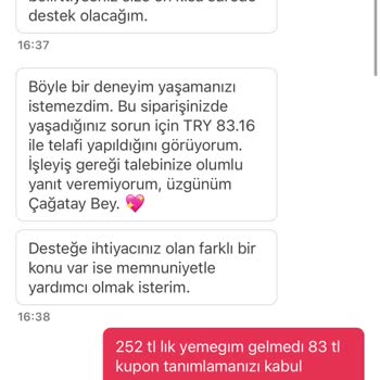 Eksik Teslimat Ve Yanıltıcı Kupon Politikası