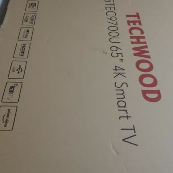 Hasarlı Teslimat: Techwood TV Değişim Talebi