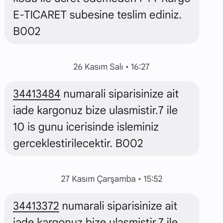 İade İşlemlerinde Gecikme Ve İletişim Sorunu