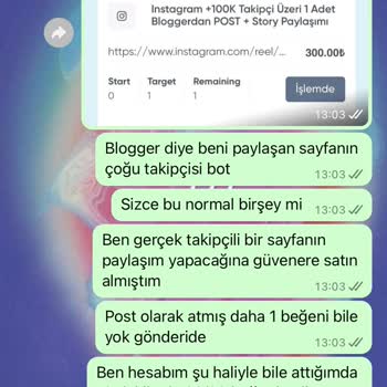 Sahte Takipçilerle Blogger Paylaşım Paketi Hayal Kırıklığı