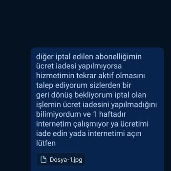 İnternet Hızı Ve İade Sorunu