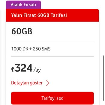 Vodafone Kampanya Fiyat Farkı Sorunu