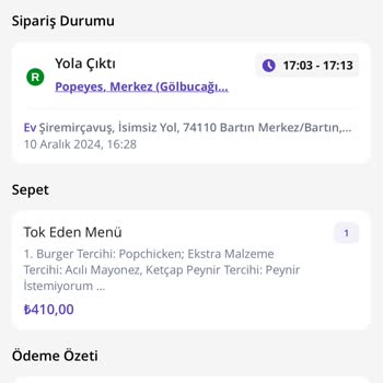 Eksik Ürün Ve Dikkatsiz Hizmet