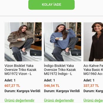 Madmext Kazaklarında Beden Tutarsızlığı Ve Müşteri Hizmetlerine Ulaşamama Sorunu