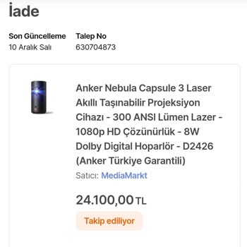 Yanlış Ürün Gönderimi Ve Değişim Talebinin Göz Ardı Edilmesi