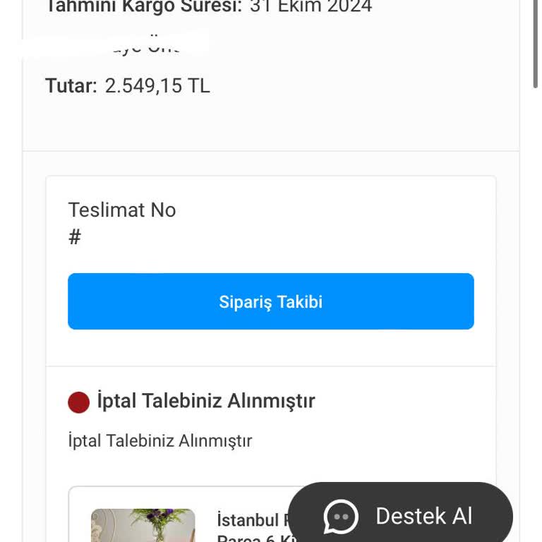 Yanlış İade İşlemi Ve Uzun Bekleyiş