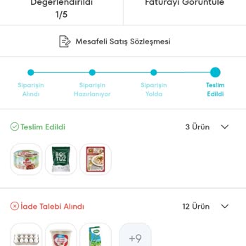 Eksik Ürünler Ve Çözülmeyen Sorunlar
