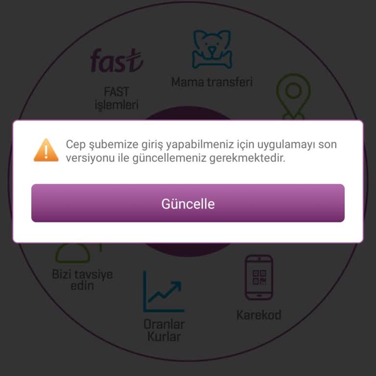 Güncelleme Sorunu Nedeniyle Uygulamayı Kullanamıyorum