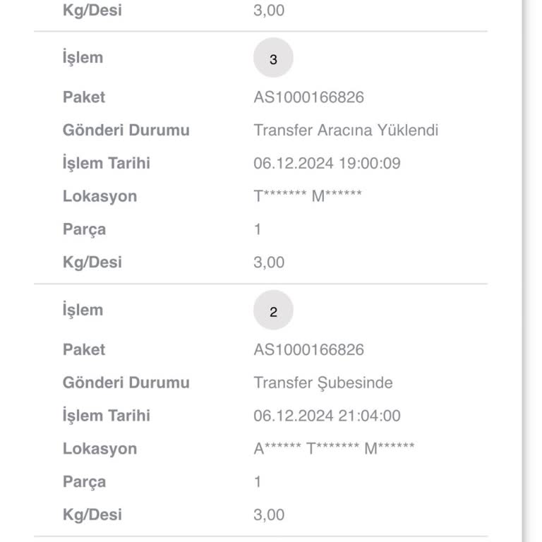 Yanlış Teslimat Ve Geciken Kargo Sorunu