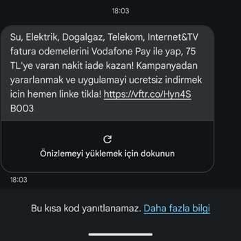 Vodafone'un Israrlı Reklam Mesajları Rahatsız Ediyor