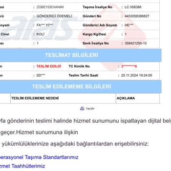 Yanlış Teslimat Ve İlgisiz Satıcı Deneyimi