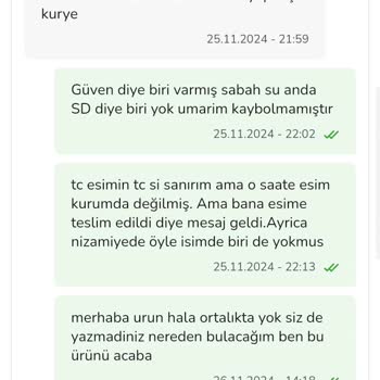 Yanlış Teslimat Ve İlgisiz Satıcı Deneyimi