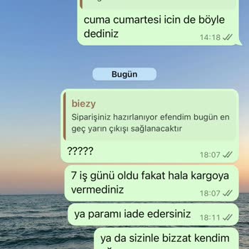 Sipariş İptali Ve Ücret İadesi Sorunu