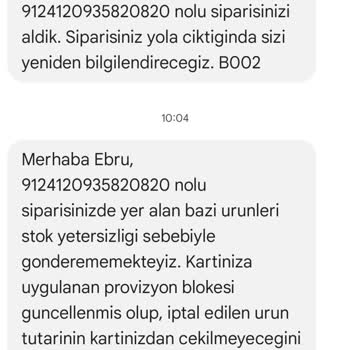 A101 Kapıda Uygulamasında Yanlış Ürün Ücreti Kesintisi
