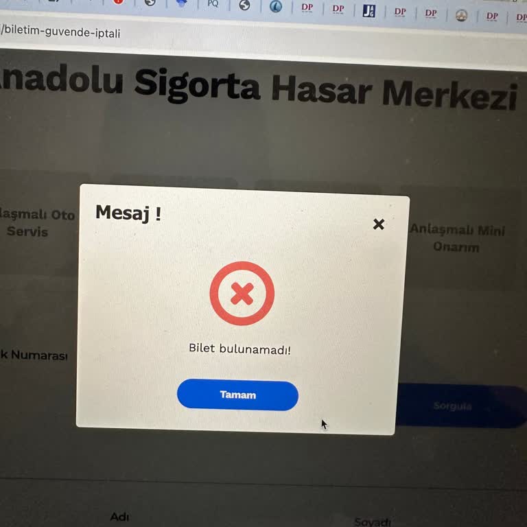 Bilet İptalinde Tazminat Sürecinde Yaşanan Sorun