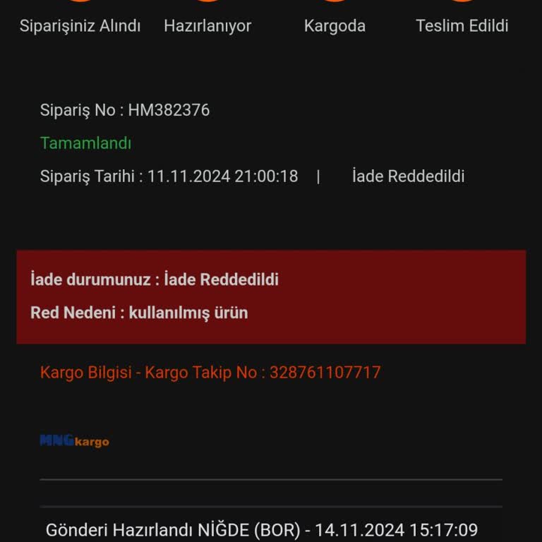 Hepsi Moda Ürün İadesinde Yaşanan Sorunlar
